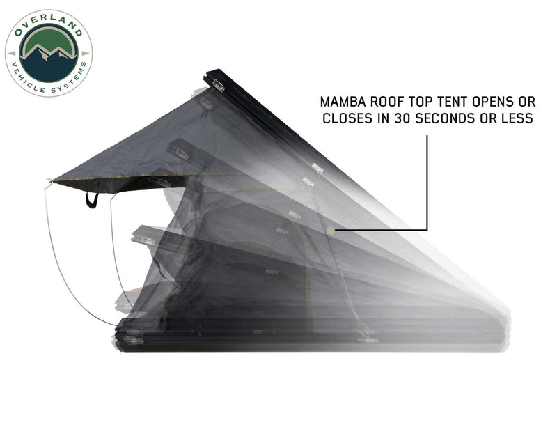 Load image into Gallery viewer, Mamba 3 Clam Shell Roof Top Tent

