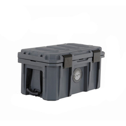 D.B.S. - Dark Grey 53 QT Dry Box With Drain, And Bottle Opener