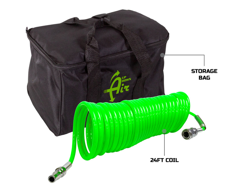 Load image into Gallery viewer, EGOI Portable Air Compressor System 5.6 CFM With Storage Bag, Hose &amp; Attachments - Single Motor
