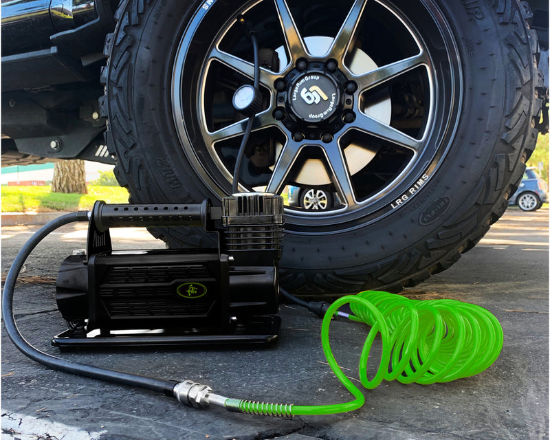 Load image into Gallery viewer, EGOI Portable Air Compressor System 5.6 CFM With Storage Bag, Hose &amp; Attachments - Single Motor
