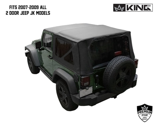 Replacement Soft Top - Black Diamond - JK 2 Door 2007-2009