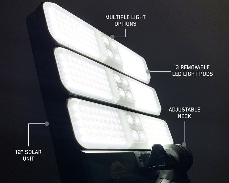 Load image into Gallery viewer, Wild Land Camping Gear - Encounter Light With 3 Removeable Pods
