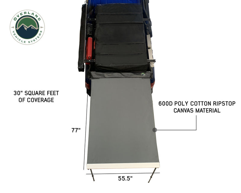 Load image into Gallery viewer, Nomadic Awning 1.3 - 4.5&#39; With Black Cover
