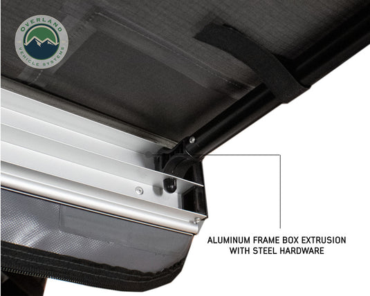 Nomadic Awning 1.3 - 4.5' With Black Cover