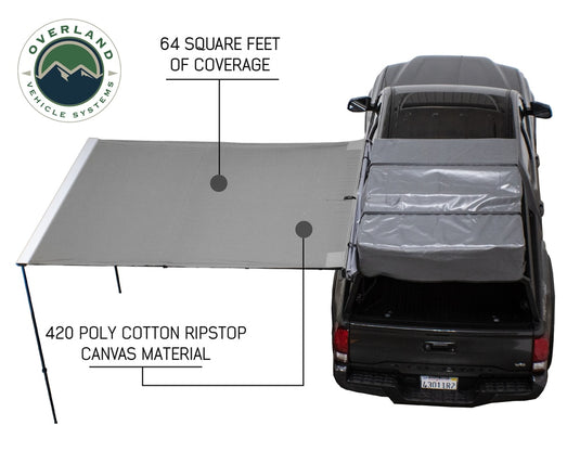Nomadic Awning 2.0 - 6.5' With Black Cover