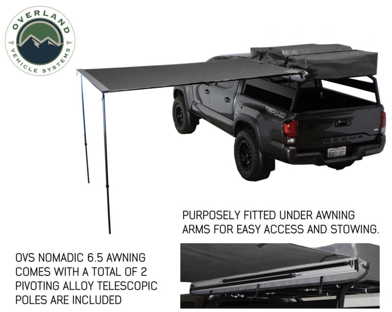 Load image into Gallery viewer, Nomadic Awning 2.0 - 6.5&#39; With Black Cover
