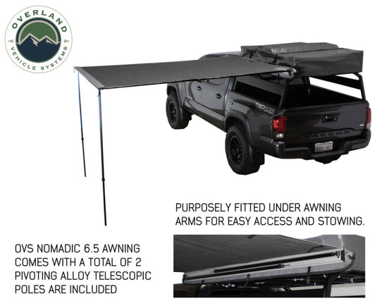 Nomadic Awning 2.5 - 8.0' With Black Cover
