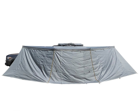 Nomadic Awning 180 - Side Wall - Dark Gray With Storage Bag
