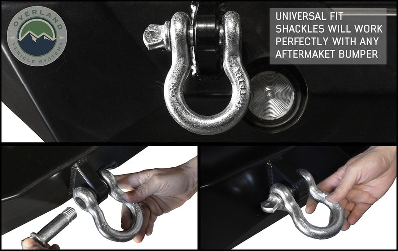 Load image into Gallery viewer, Recovery Shackle 3/4&quot; 4.75 Ton - Zinc
