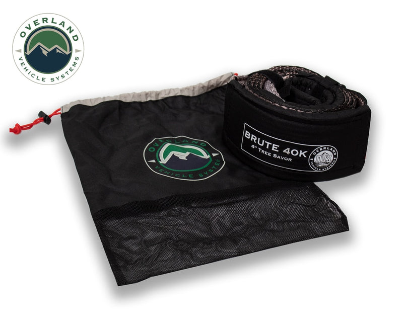Load image into Gallery viewer, Tow Strap 40,000 lb. 4&quot; x 8&#39; Gray With Black Ends &amp; Storage Bag

