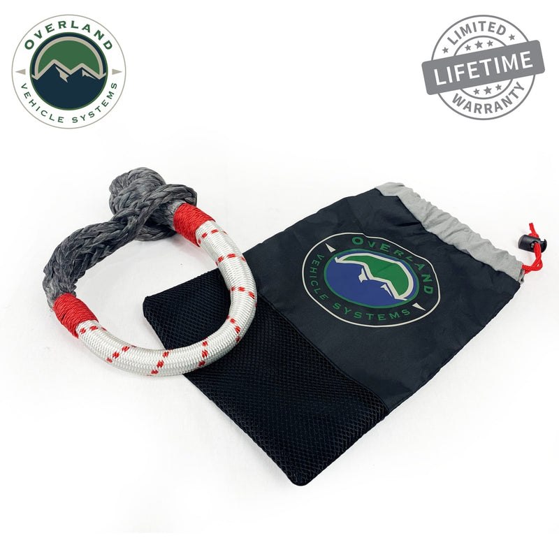 Load image into Gallery viewer, Soft Shackle 7/16&quot; 41,000 lb. With Loop &amp; Abrasive Sleeve - 23&quot; With Storage Bag
