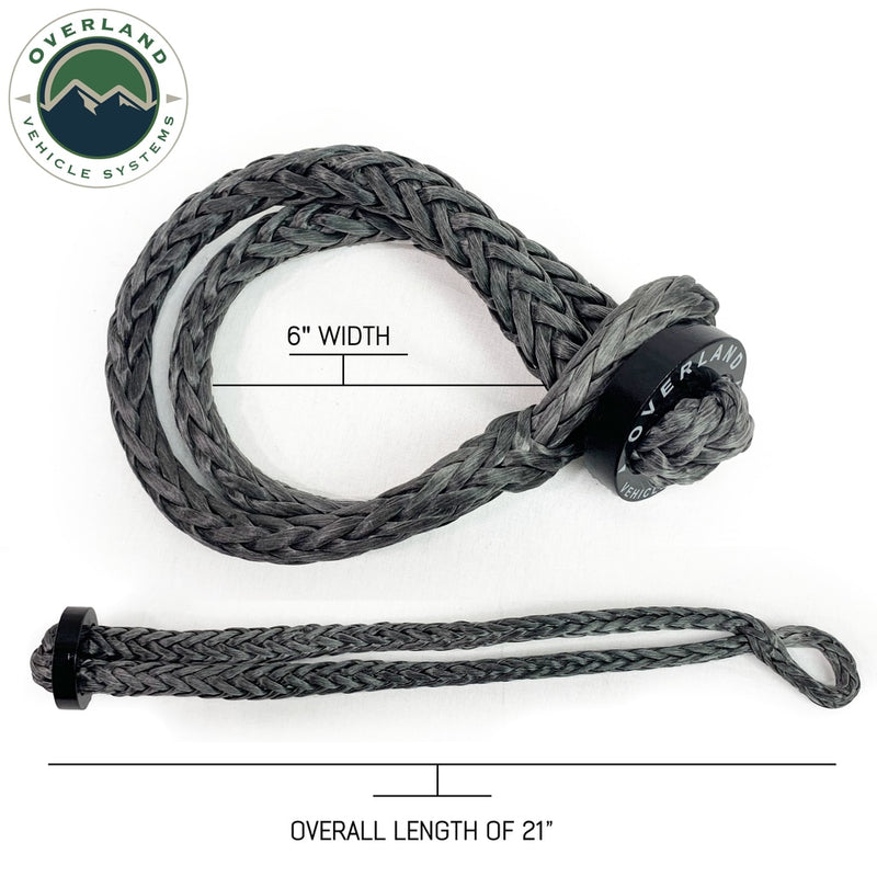Load image into Gallery viewer, Soft Shackle 7/16&quot; 41,000 lb. With Collar - 22&quot; With Storage Bag
