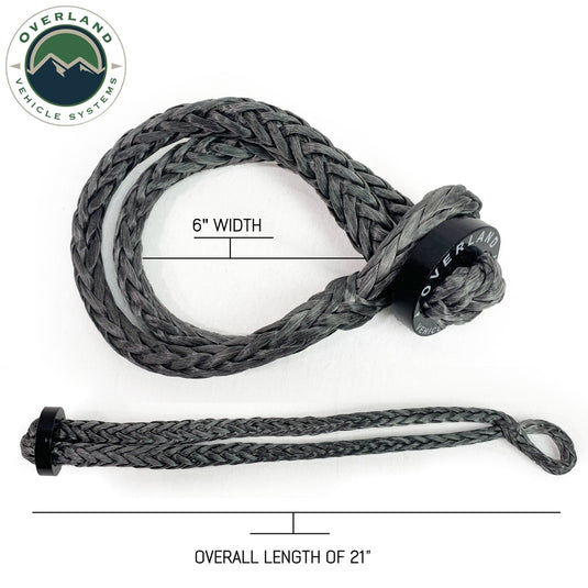 Soft Shackle 7/16" 41,000 lb. With Collar - 22" With Storage Bag