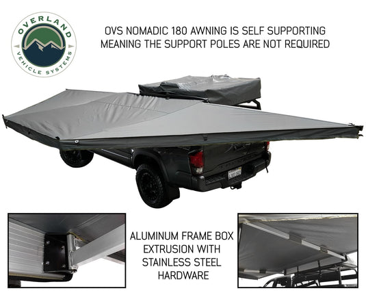 Nomadic Awning 180 w/ Zip In Wall