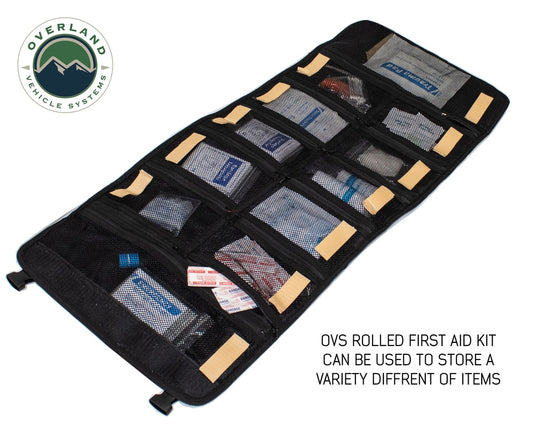 Rolled Bag First Aid - #16 Waxed Canvas