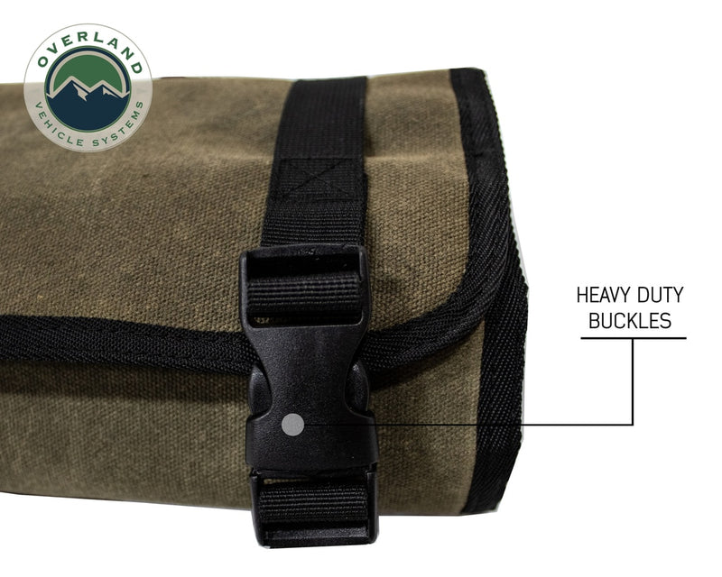 Load image into Gallery viewer, Rolled Bag First Aid - #16 Waxed Canvas
