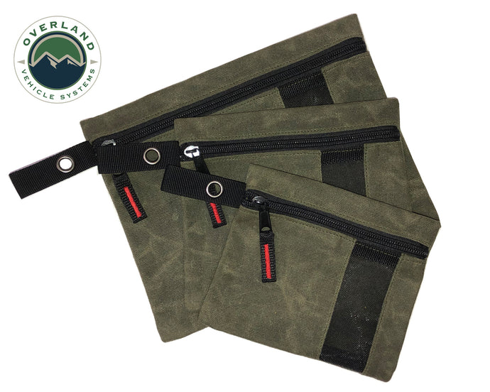 Small Bags - 3 Individual #12 Waxed Canvas