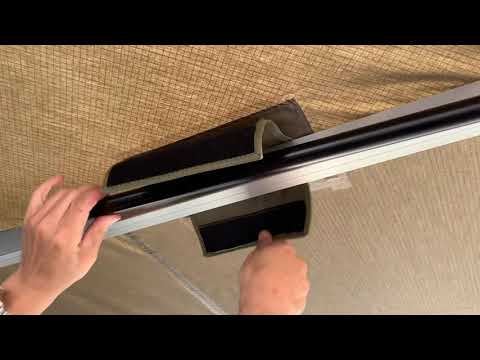 Load and play video in Gallery viewer, Nomadic Awning 180 - Side Wall - Dark Gray With Storage Bag
