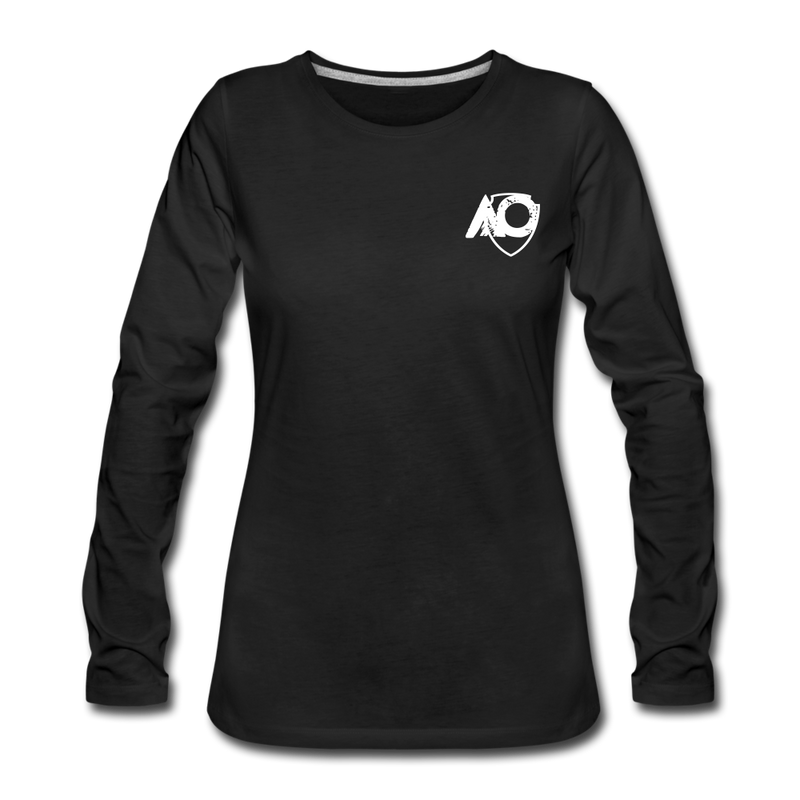 Load image into Gallery viewer, Women&#39;s Premium Long Sleeve T-Shirt - black
