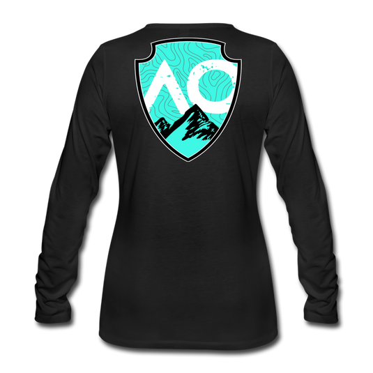 Women's Premium Long Sleeve T-Shirt - black