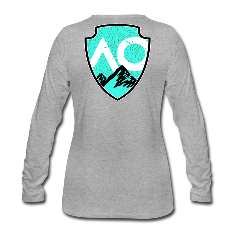 Load image into Gallery viewer, Women&#39;s Premium Long Sleeve T-Shirt - heather gray
