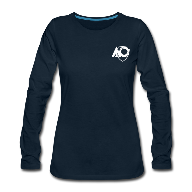 Load image into Gallery viewer, Women&#39;s Premium Long Sleeve T-Shirt - deep navy
