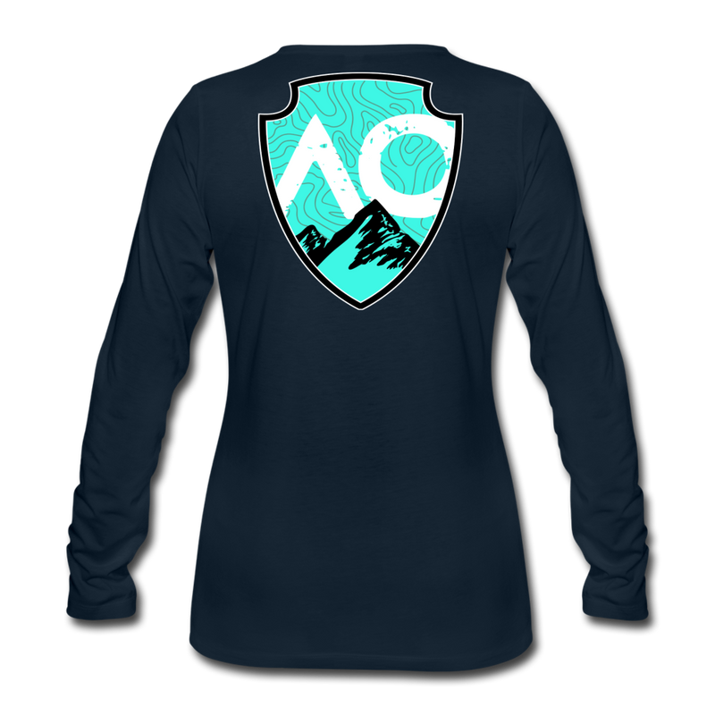 Load image into Gallery viewer, Women&#39;s Premium Long Sleeve T-Shirt - deep navy

