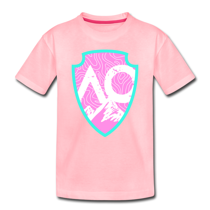 Original PINK Logo Toddler Premium T-Shirt - pink