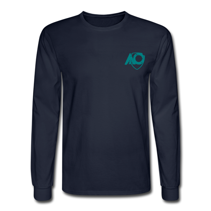 Men's Long Sleeve T-Shirt - navy