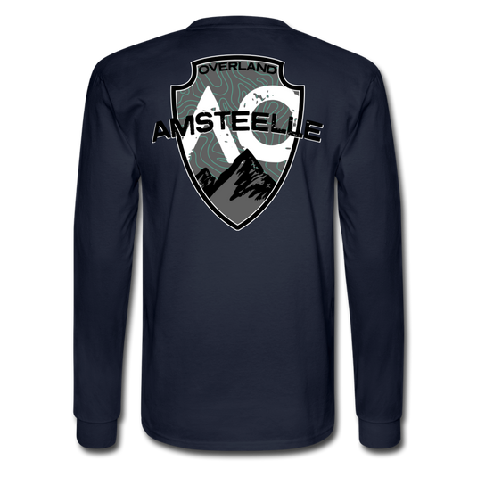 Men's Long Sleeve T-Shirt - navy