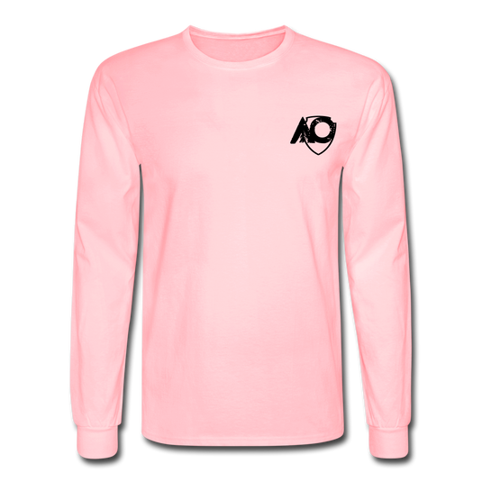 Men's Long Sleeve T-Shirt - pink