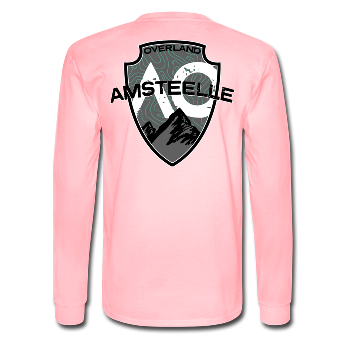 Men's Long Sleeve T-Shirt - pink