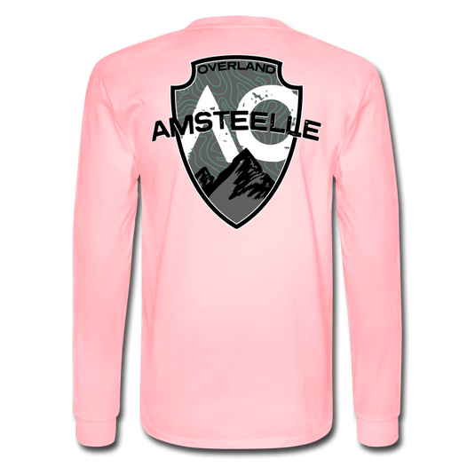 Men's Long Sleeve T-Shirt - pink