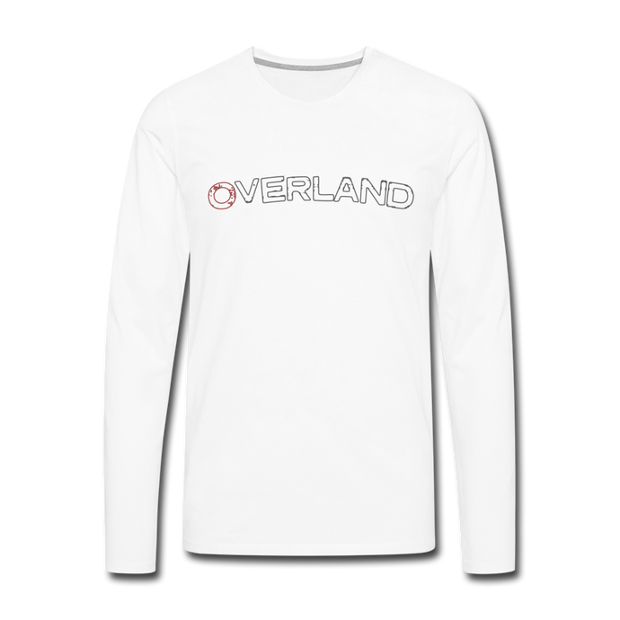 Men's Premium Long Sleeve T-Shirt - white