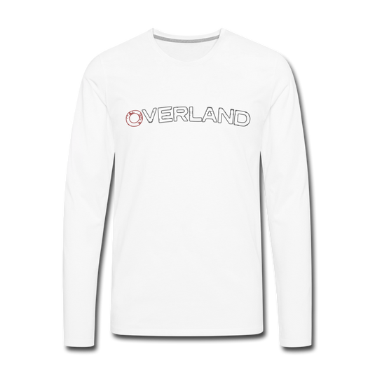 Men's Premium Long Sleeve T-Shirt - white