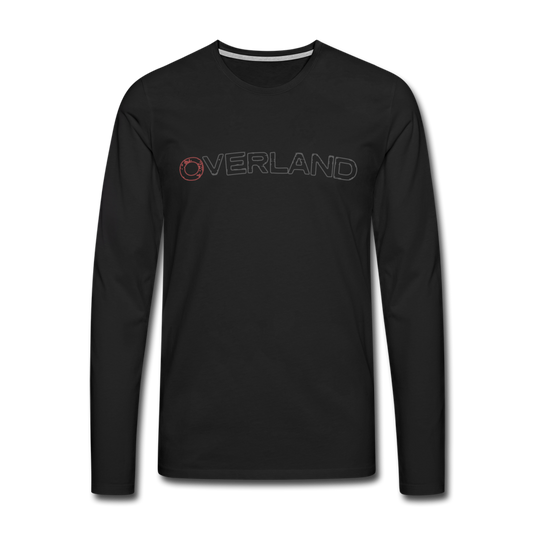 Men's Premium Long Sleeve T-Shirt - black