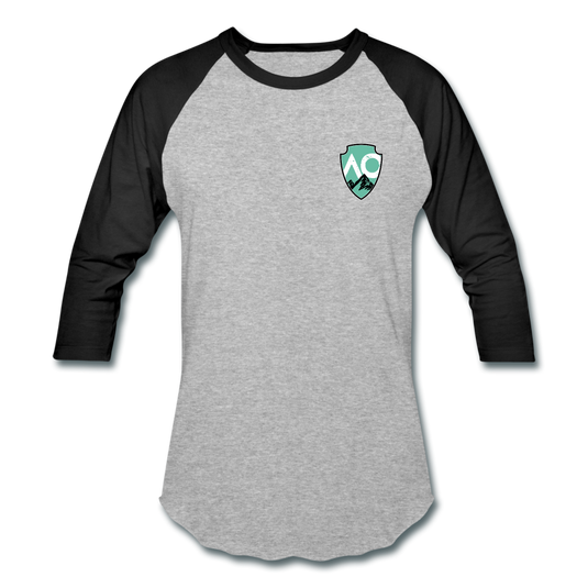 Original logo TWO Baseball T-shirt - heather gray/black