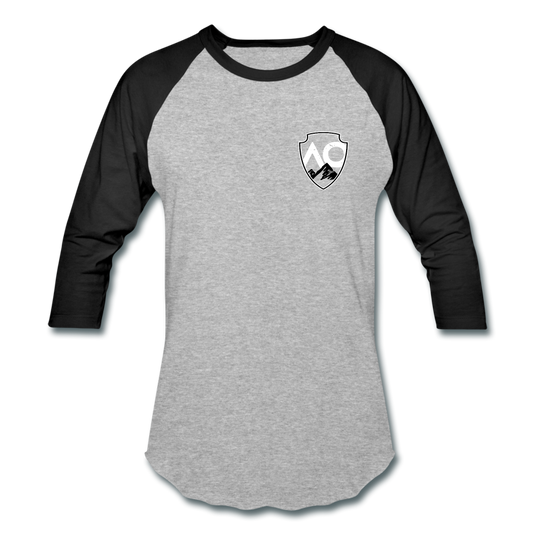 Original logo ONE Baseball T-Shirt - heather gray/black