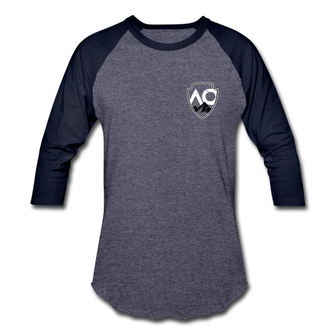 Original logo ONE Baseball T-Shirt - heather blue/navy